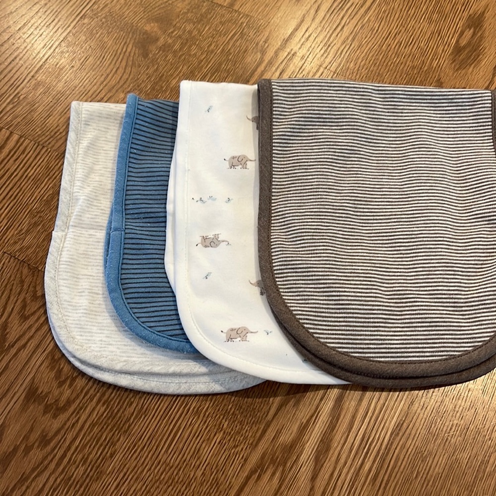 Carters Burp Cloths Assorted